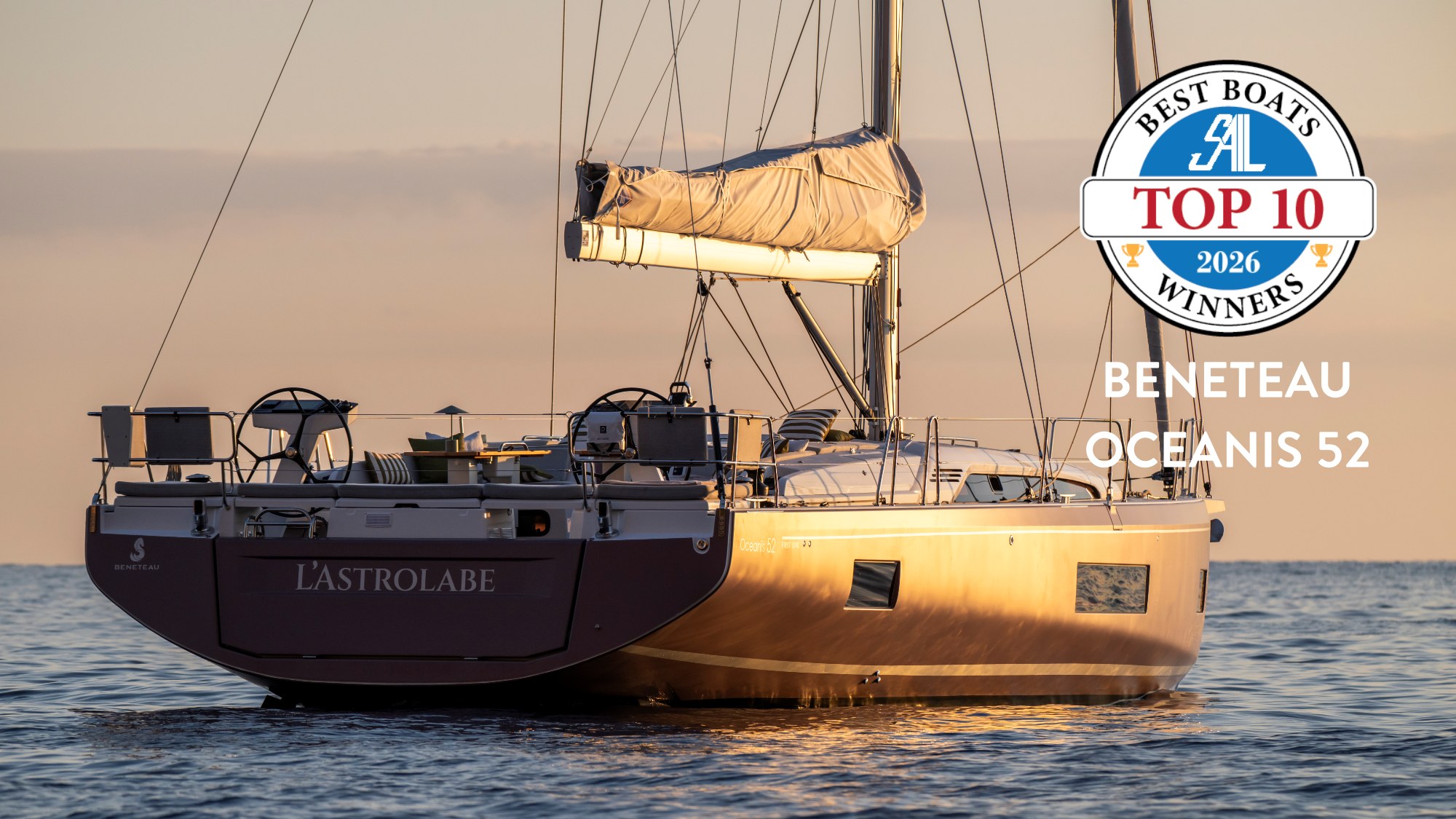 Beneteau Oceanis 52, Sail Magazine tarafından organize edilen “Best Boats Top 10” ödülünü kazandı