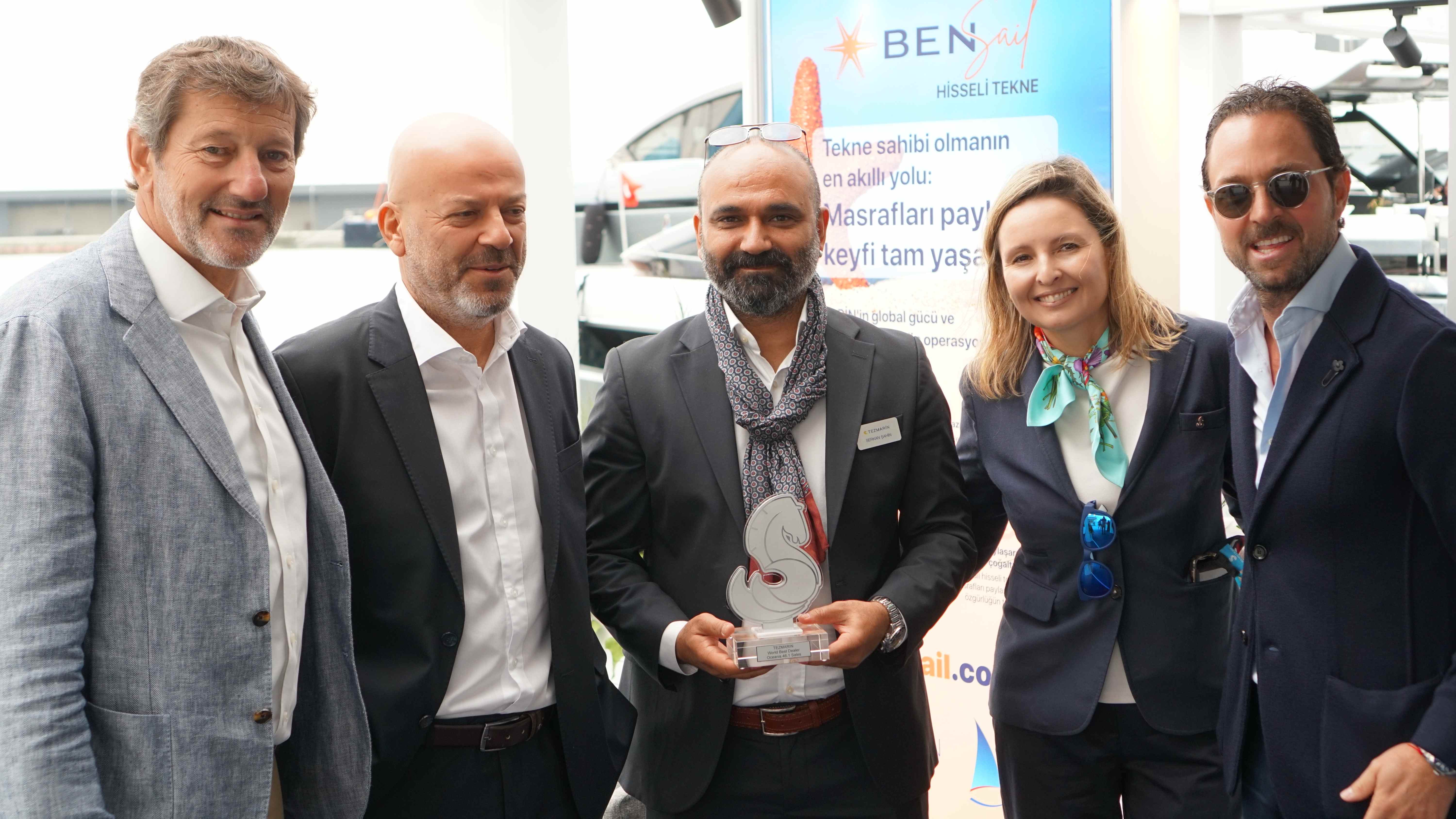 Tezmarin honored with “World Best Dealer Oceanis 46.1 Sales” award