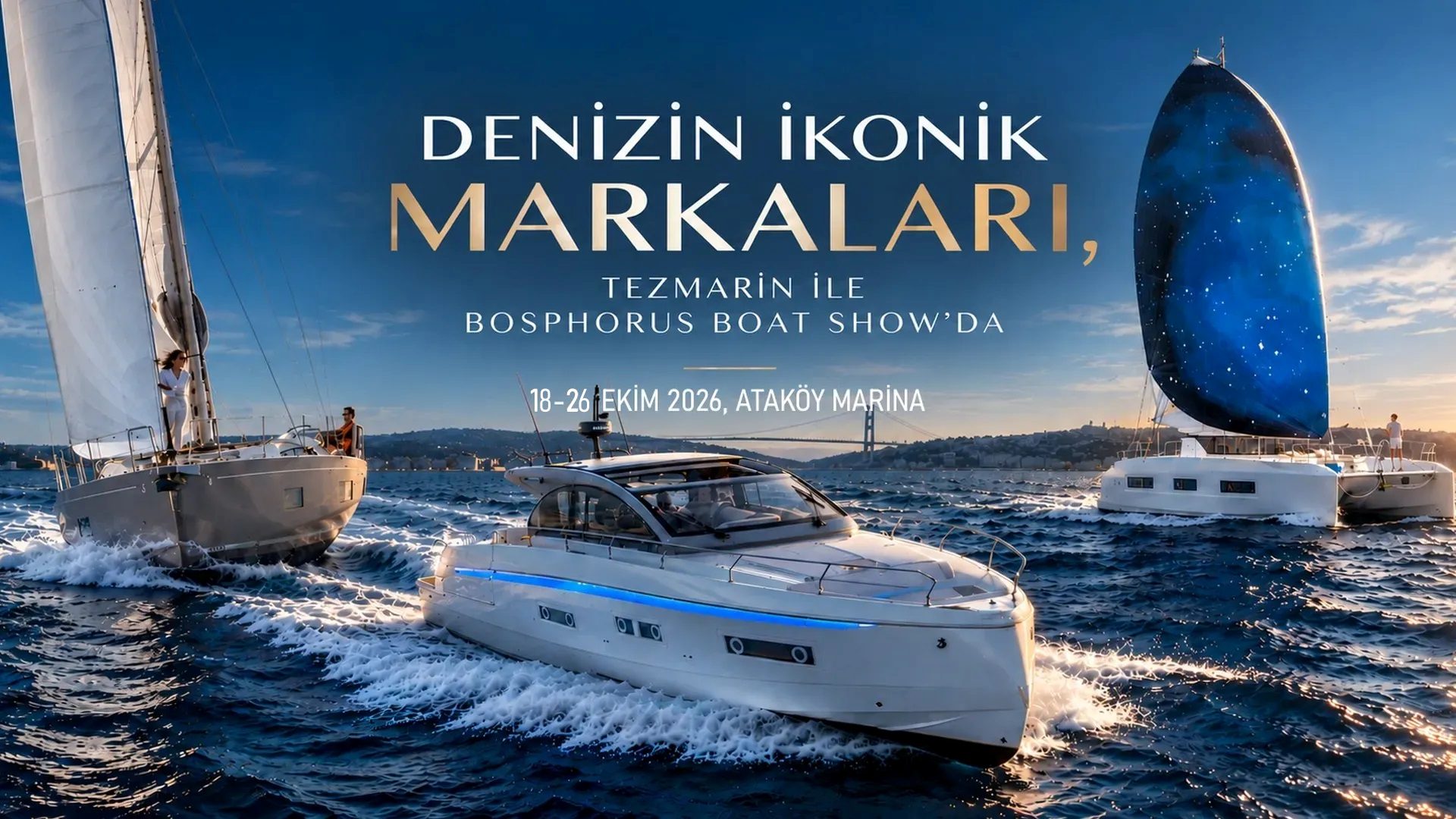 Denizin İkonik Markaları Bosphorus Boat Show'da