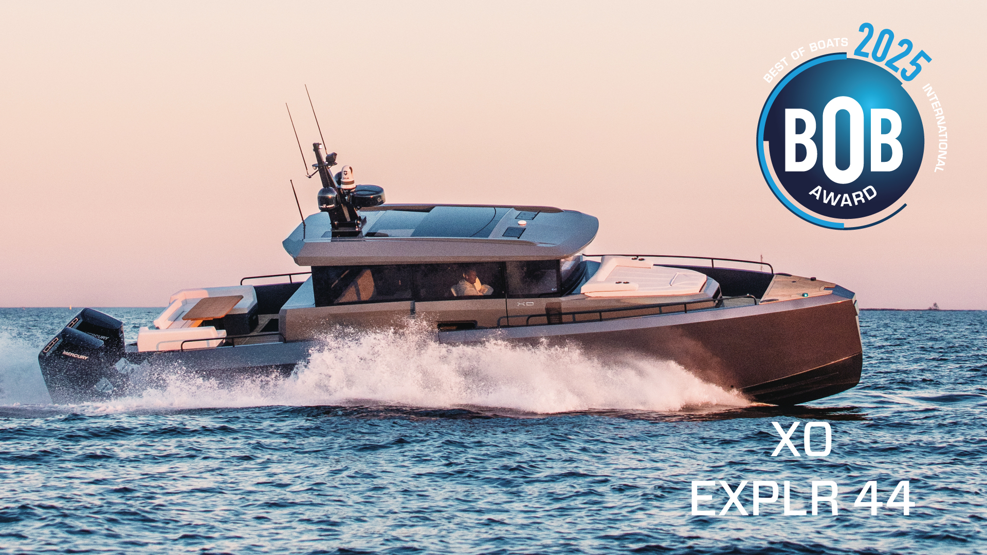 XO EXPLR 44 was selected as a finalist in the Best Big Boats category in the Best of Boats awards.